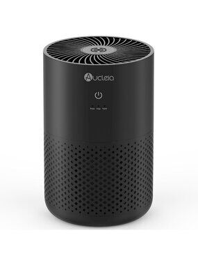 Air Purifier for Home & Pets, Bedroom Air Cleaner, Quiet & Efficient, Black